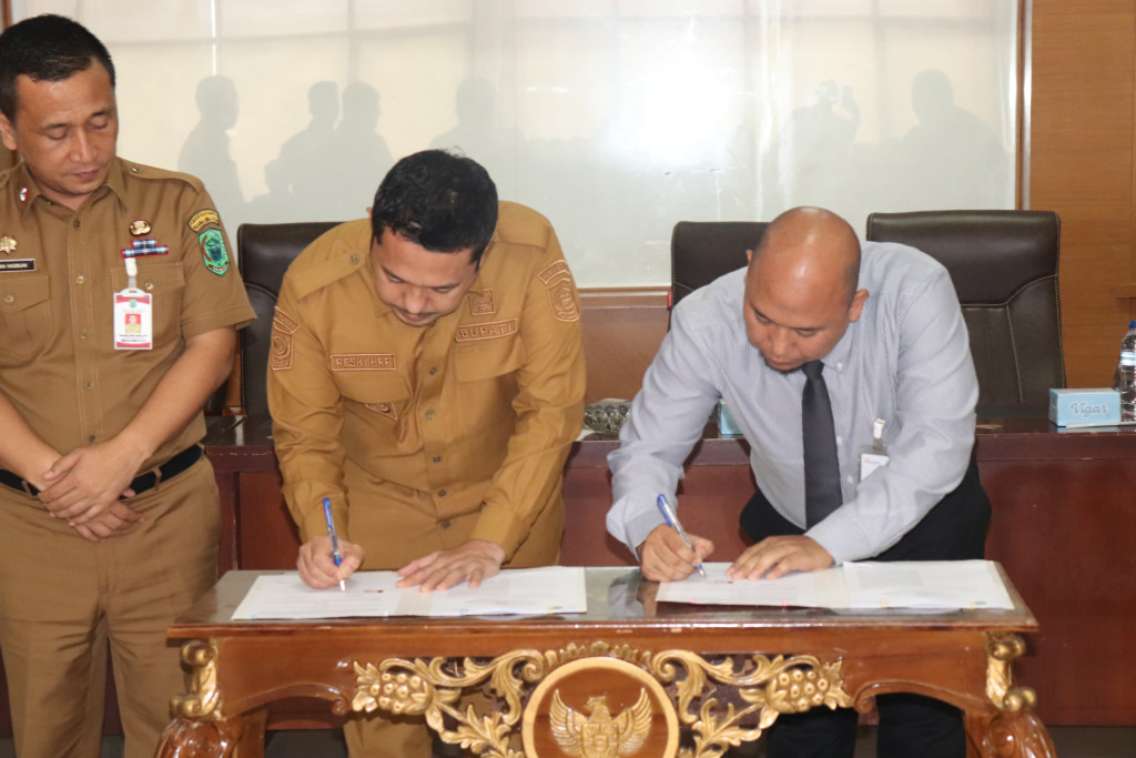 Pemkab Paluta dan PT Bank Sumut Tandatangani MOU Program KEJAR