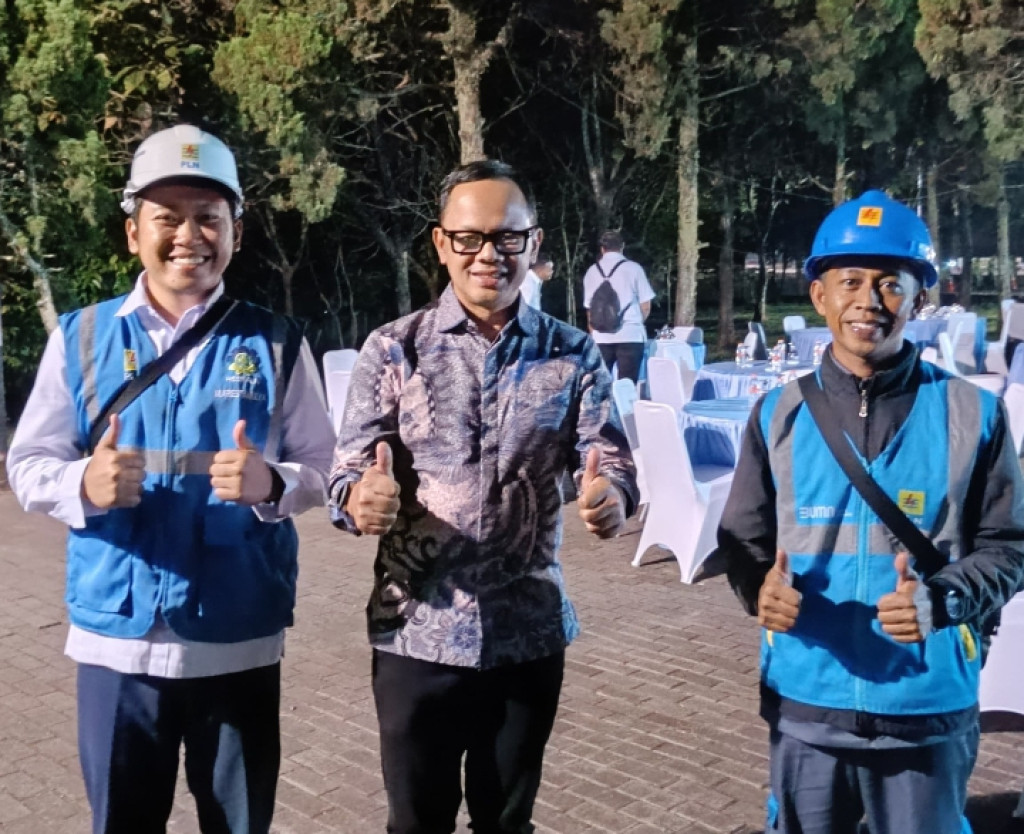 PLN UP3 Sumedang Sukseskan Retret Kepala Daerah Gelombang II dengan Hadirkan Listrik Andal