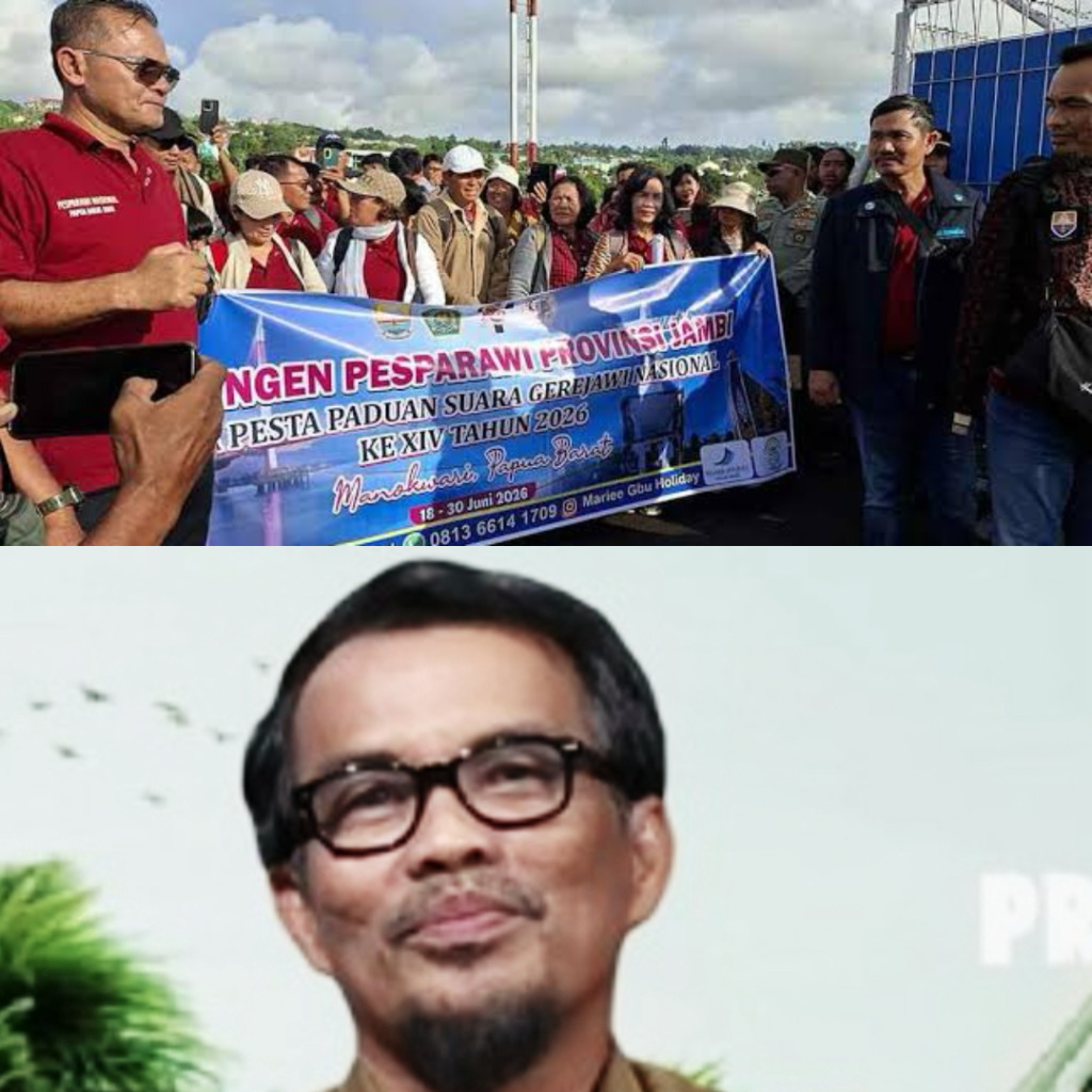 83 Duta Rohani Kristen Jambi Bertolak ke Manokwari, Bidik 10 Medali emas Pesparawi Nasional XIV 2026