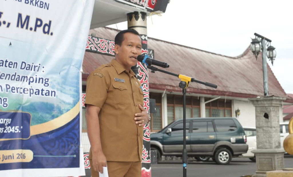 Apel Gabungan ASN, Staf Ahli Bupati Dairi Tekankan Disiplin dan Integritas