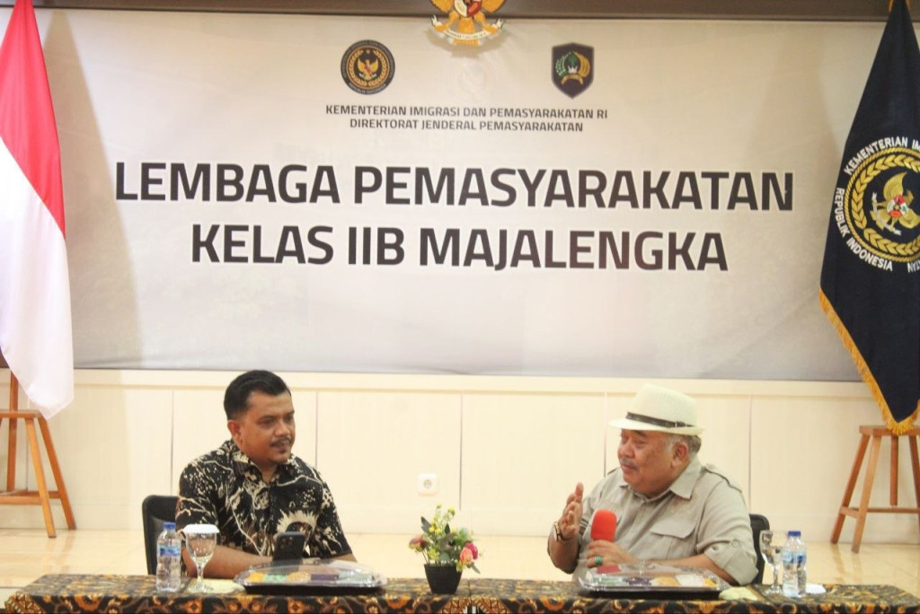 Ateng Sutisna Dorong Penguatan Pembinaan Spiritual dan Keterampilan Warga Binaan di Lapas Majalengka