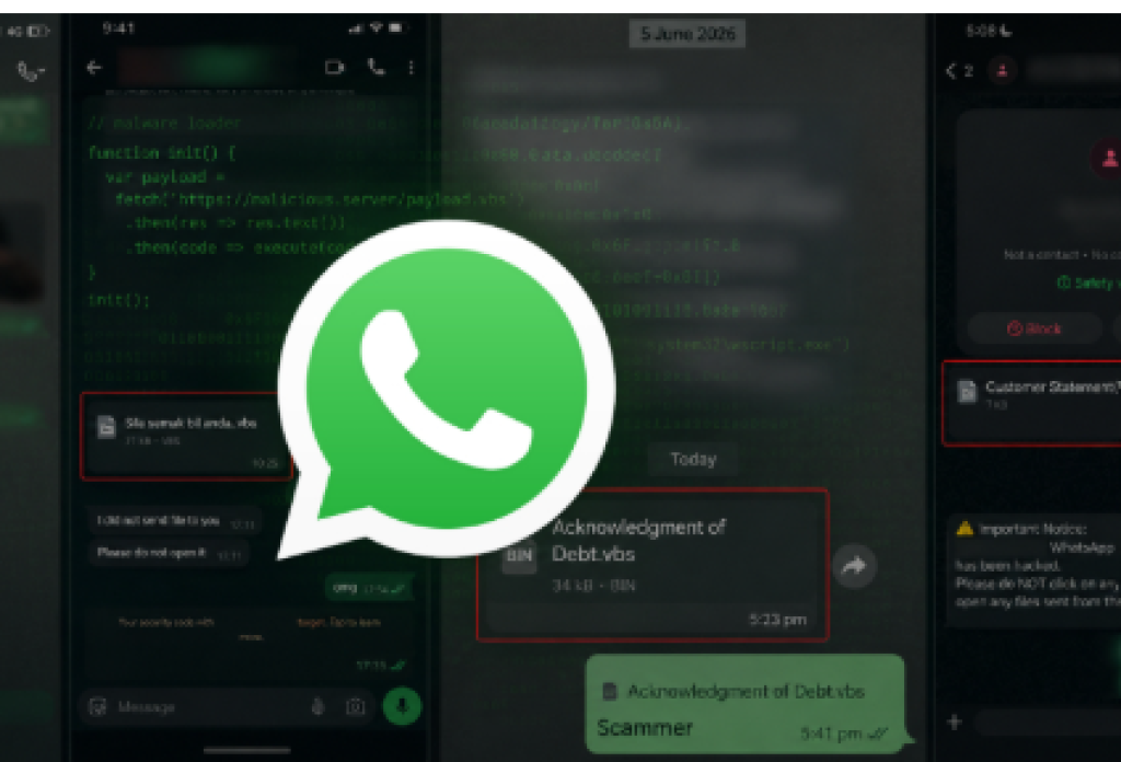 Awas! Malware Baru Menyebar Lewat WhatsApp, Sekali Klik Bisa Kuasai Perangkat