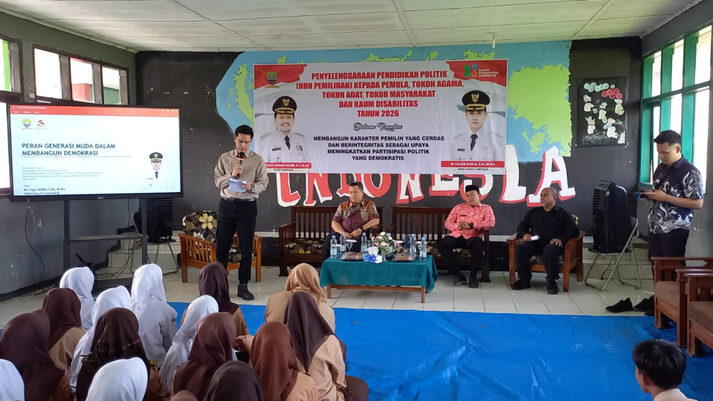 Bakesbangpol Sumedang Gelar Pendidikan Politik bagi Pemula, Wakil Bupati Dorong Partisipasi Pemilih Capai 90 Persen