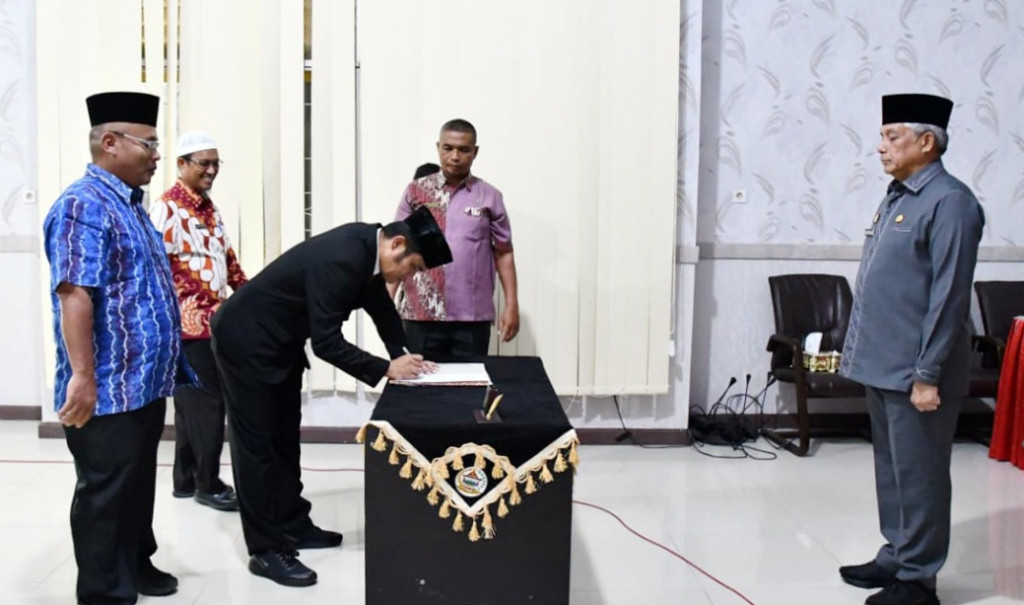 Bernardo Lumban Gaol Dilantik Menjadi Direktur Perumda Mual Nauli