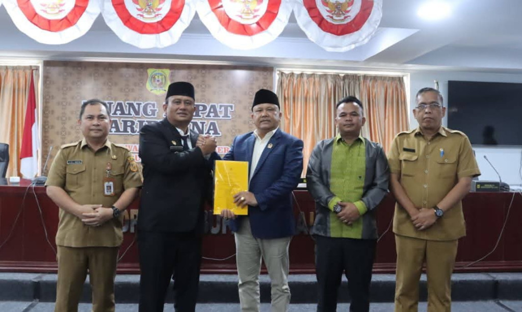 Bupati Dairi Sampaikan Nota Pengantar Ranperda RTRW Dairi Tahun 2026-2046