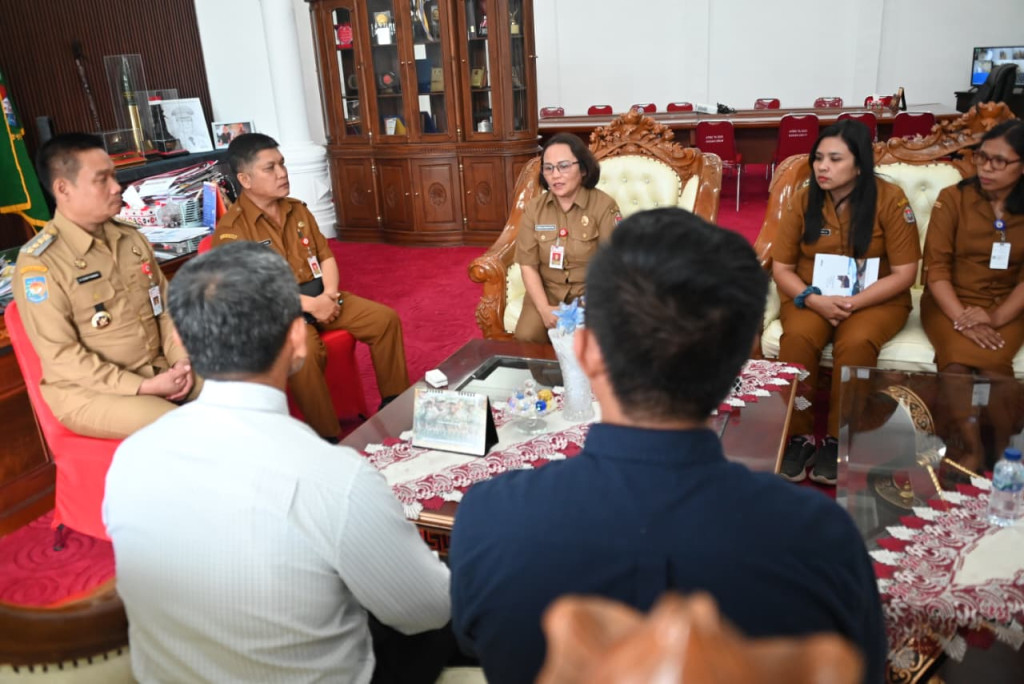 Bupati Humbahas Sambut Hangat Kunjungan Silaturahmi Kepala BPN yang Baru