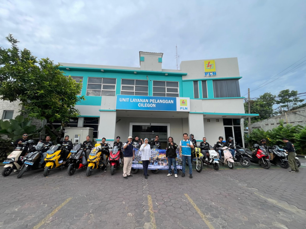 Dari Cilegon Menuju Bali, PLN UID Banten Sukseskan Touring EV Lintas Pulau dalam Riding Nusantara 2026