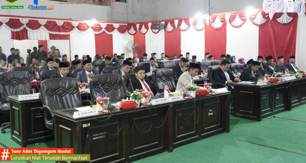 DPRD Kabupaten Palas Gelar Rapat Rancangan Perda Pertanggungjawaban APBD TA 2025