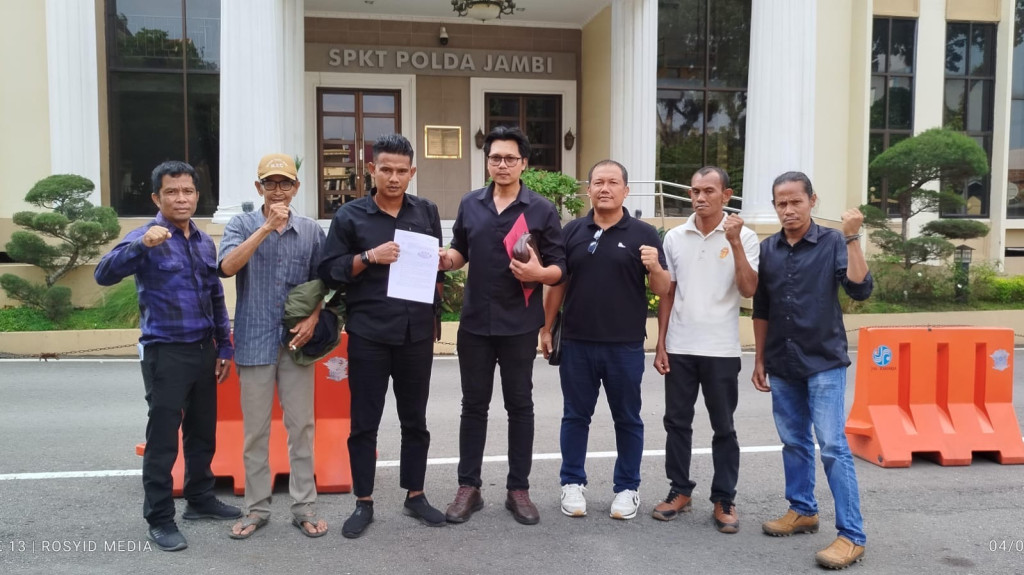 ETH Berjanji Kawal Kasus Dugaan Kriminalisasi, Oknum Polsek Maro Sebo Resmi Dilaporkan ke Polda Jambi