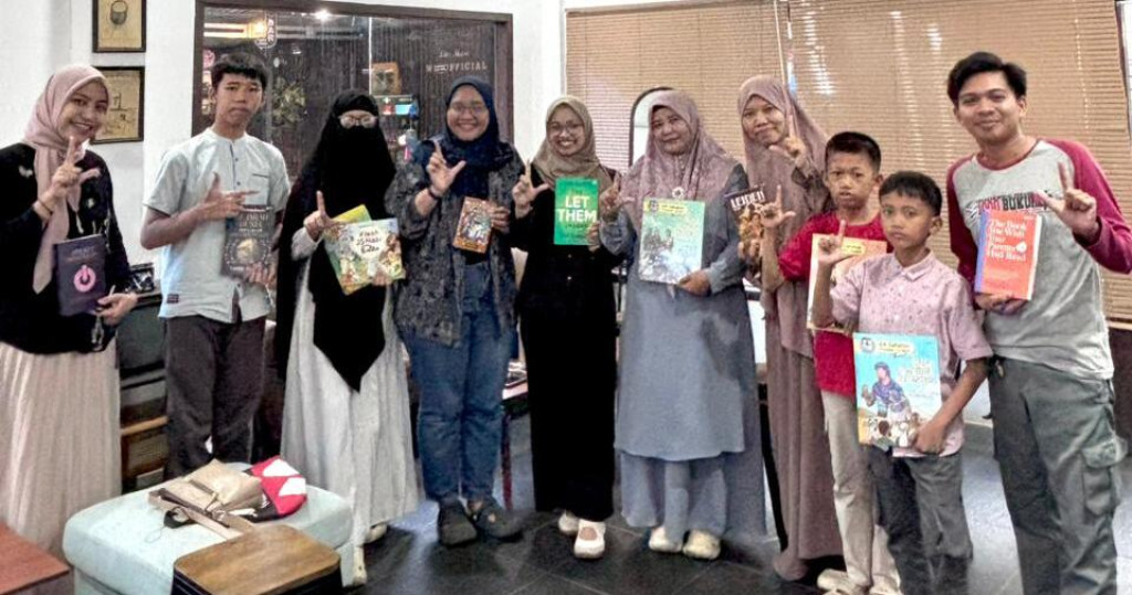Gedebook Jadi Ruang Baru Menumbuhkan Literasi di Muara Enim