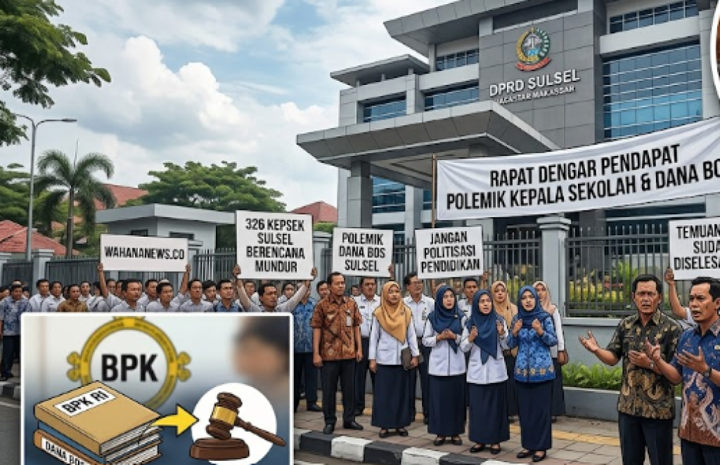 Geger 326 Kepsek Sulsel Ingin Mundur, Temuan Dana BOS Jadi Pemicu