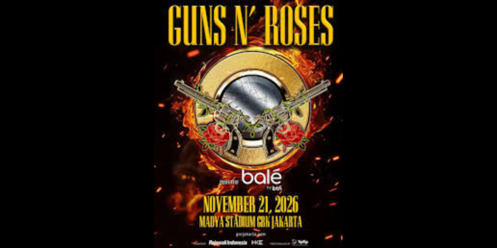 Guns N' Roses Bakal Konser di Jakarta 21 November 2026