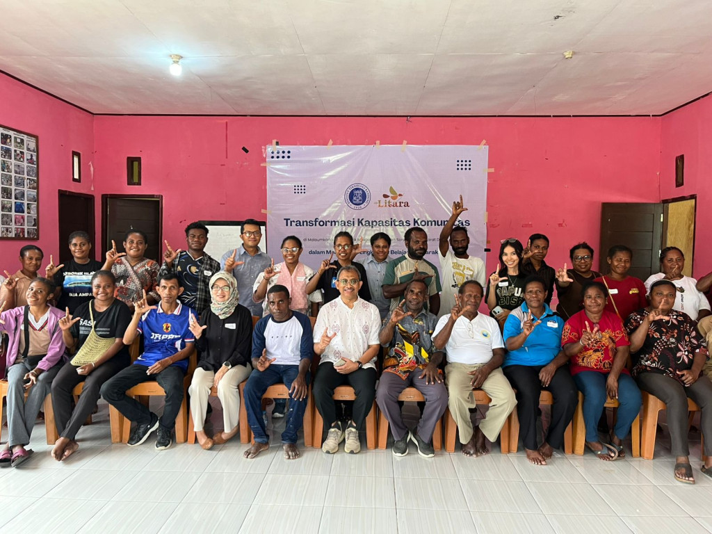 ITB, Litara Foundation, dan Pinjam Pustaka Gelar Pelatihan Literasi di Malaumkarta Raya