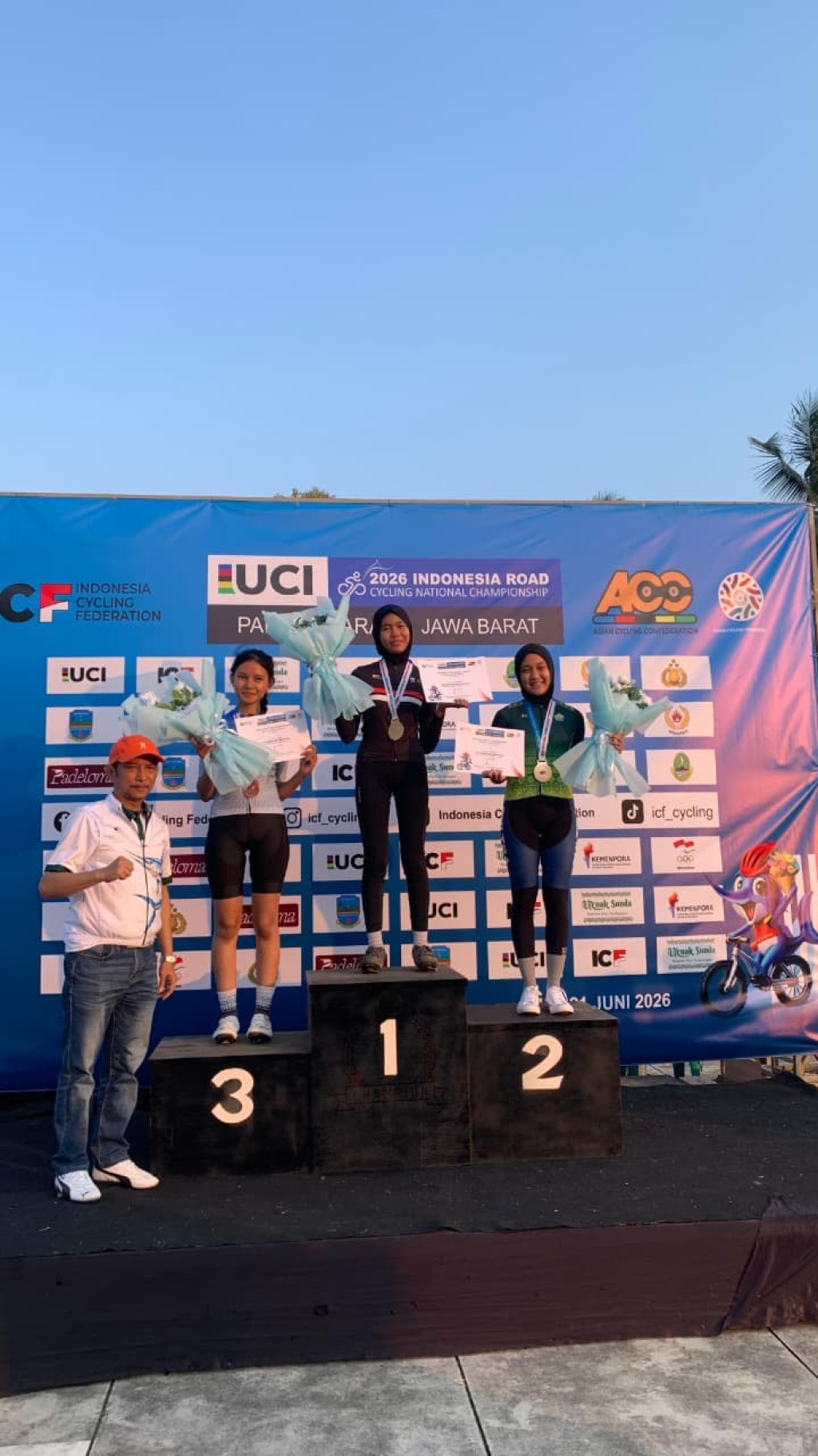 Jambi Bersinar di Kejurnas Road Race ICF 2026, Raih 2 Emas dan 3 Perunggu