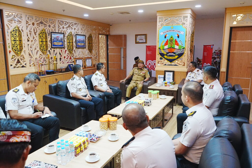 Kakanwil Imigrasi Kaltim Audiensi Bahas Pembentukan Kanwil Imigrasi Kaltara Baru