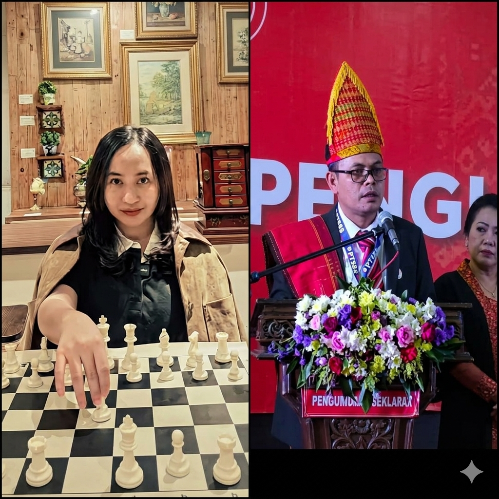 Kebanggaan Toga Sihite Sedunia, Chelsie Monica Ukir Sejarah Kalahkan Pecatur Nomor 1 Dunia Magnus Carlsen
