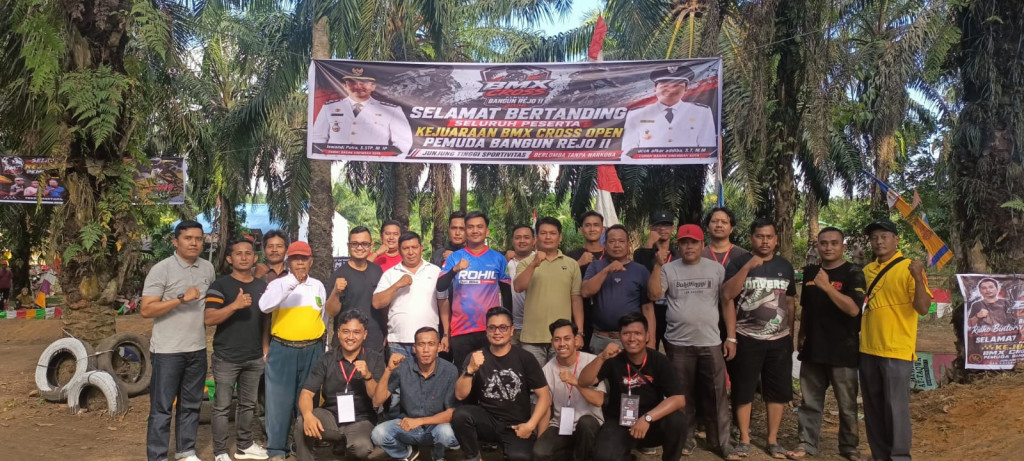 Kejuaraan BMX Cross Open Pemuda Bangun Rejo II Resmi Dibuka, Berlomba Tanpa Narkoba.