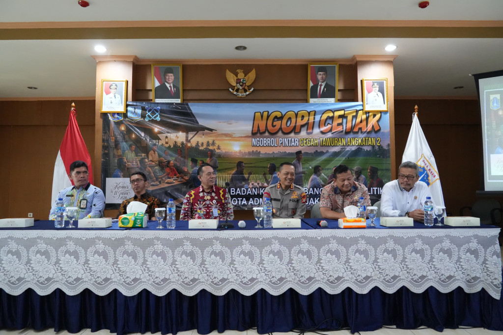 Kesbangpol Jakarta Timur Perkuat Sinergi Warga dan Aparat Lewat Program Ngopi Cetar