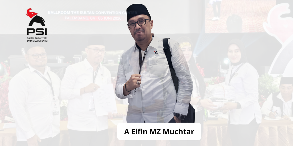 Ketua DPD PSI Muara Enim Ajak Warga Bijak Sikapi Isu Politik