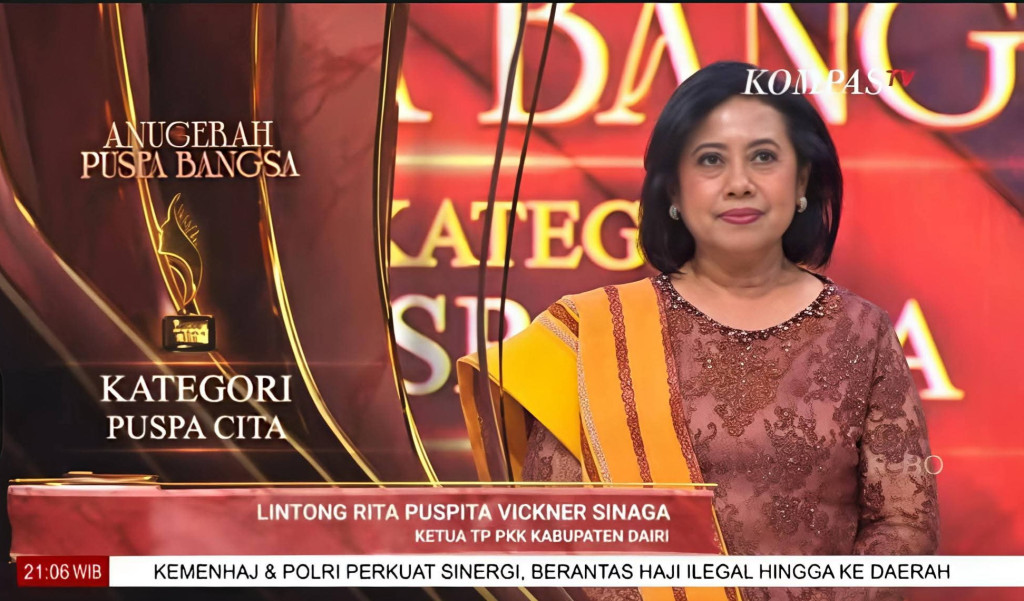 Ketua TP PKK Dairi Raih Anugerah Puspa Cita 2026 Kompas TV