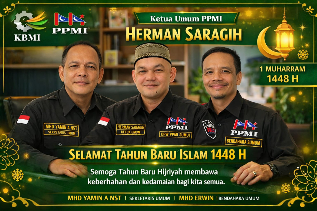 Ketum DPW PPMI Provinsi Sumut Herman Saragih: Jadikan 1 Muharram 1448 H Momentum Hijrah Menuju Buruh Bermartabat