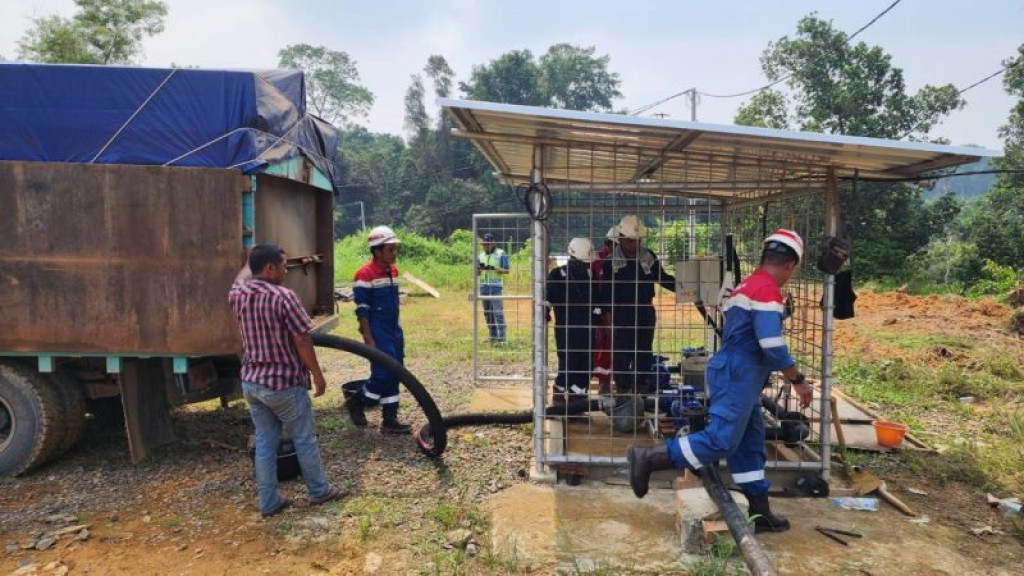 Koperasi di Jambi Kirim Perdana 300 Barel Minyak dari Sumur Masyarakat ke Fasilitas Pertamina