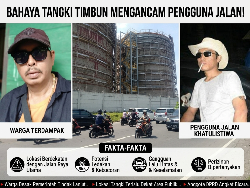 LSM LRR Dan Tokoh Pemuda Menyoroti Kinerja PT Kinra dan Proyek tangki timbun silinder berkapasitas besar di KEK Sei Mangkei