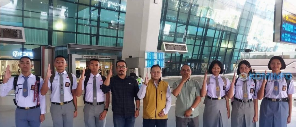 Lulus Tahap Seleksi,Anggota Paskibraka Kabupaten Karo Wakili Sumut Ketingkat Pusat di Jakarta