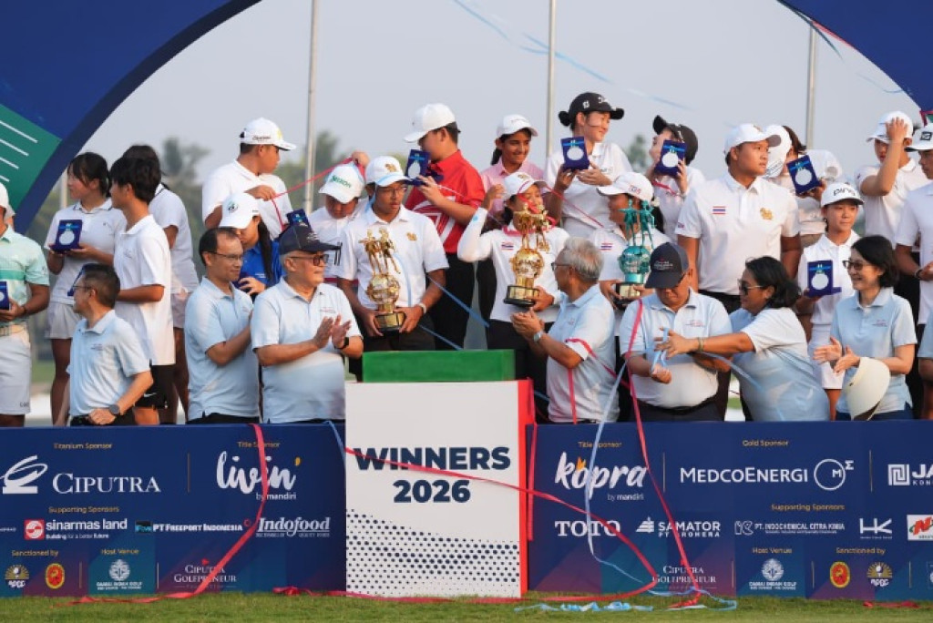 MCGJWC 2026 Sukses Digelar, Kemenpora Optimistis Lahir Talenta Golf Indonesia Berprestasi Dunia