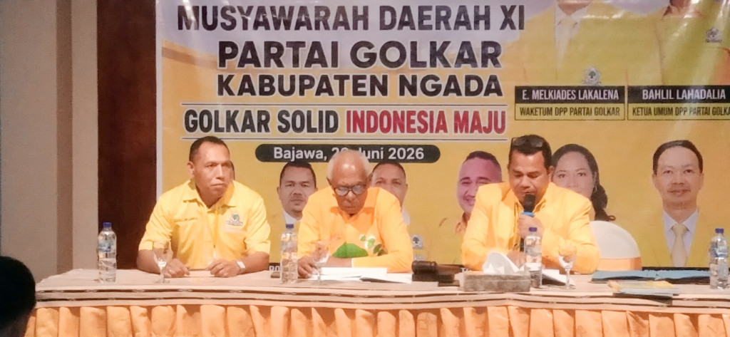Musda XI Golkar Ngada Jadi Titik Balik Konsolidasi, Kader Satukan Langkah Menuju Kemenangan Politik