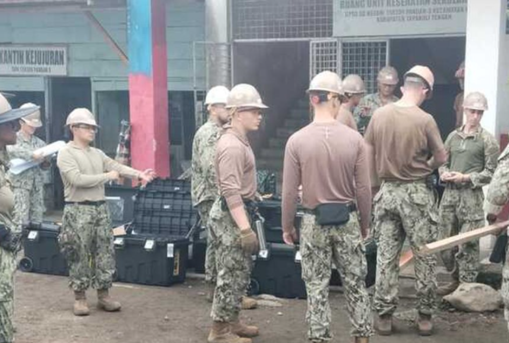 Pacific Partnership 2026 Sasar Tapanuli Tengah, US Navy dan TNI AL Bangun Fasilitas Pendidikan