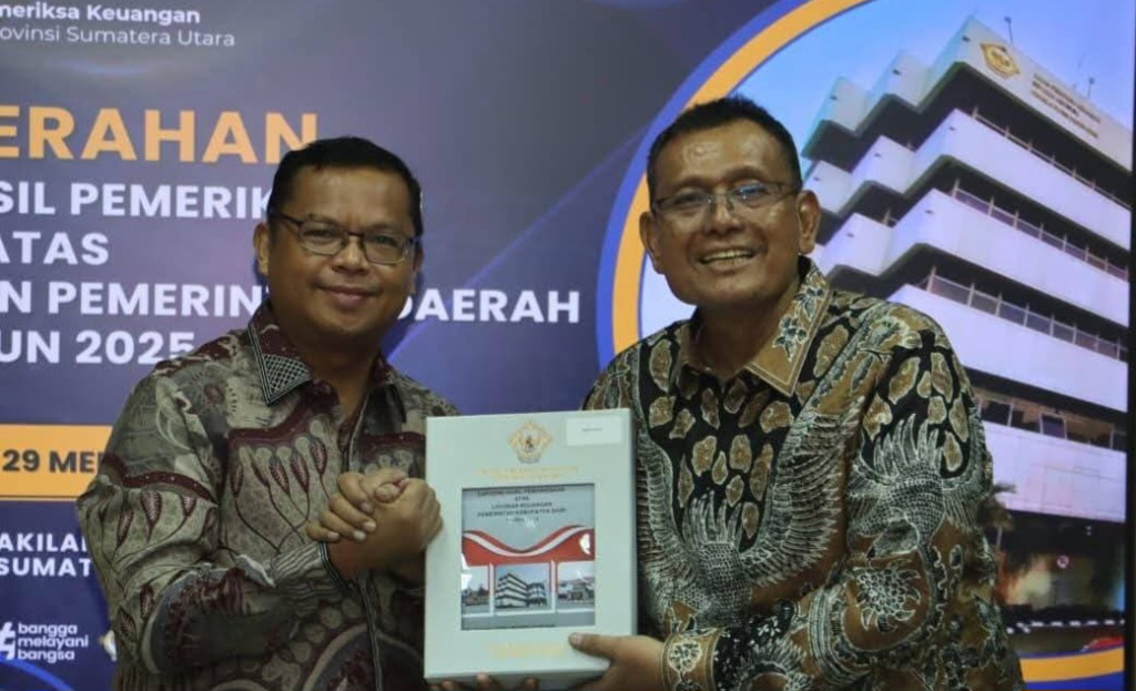 Pemkab Dairi Raih Opini WTP ke-12 Atas LKPD Tahun 2025