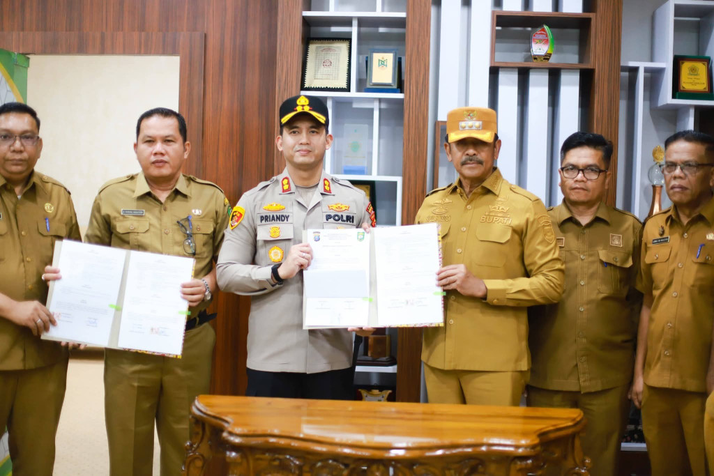 Pemkab Madina dan Polres Teken MoU Perlindungan Anak Serta Pemberantasan Perdagangan Orang