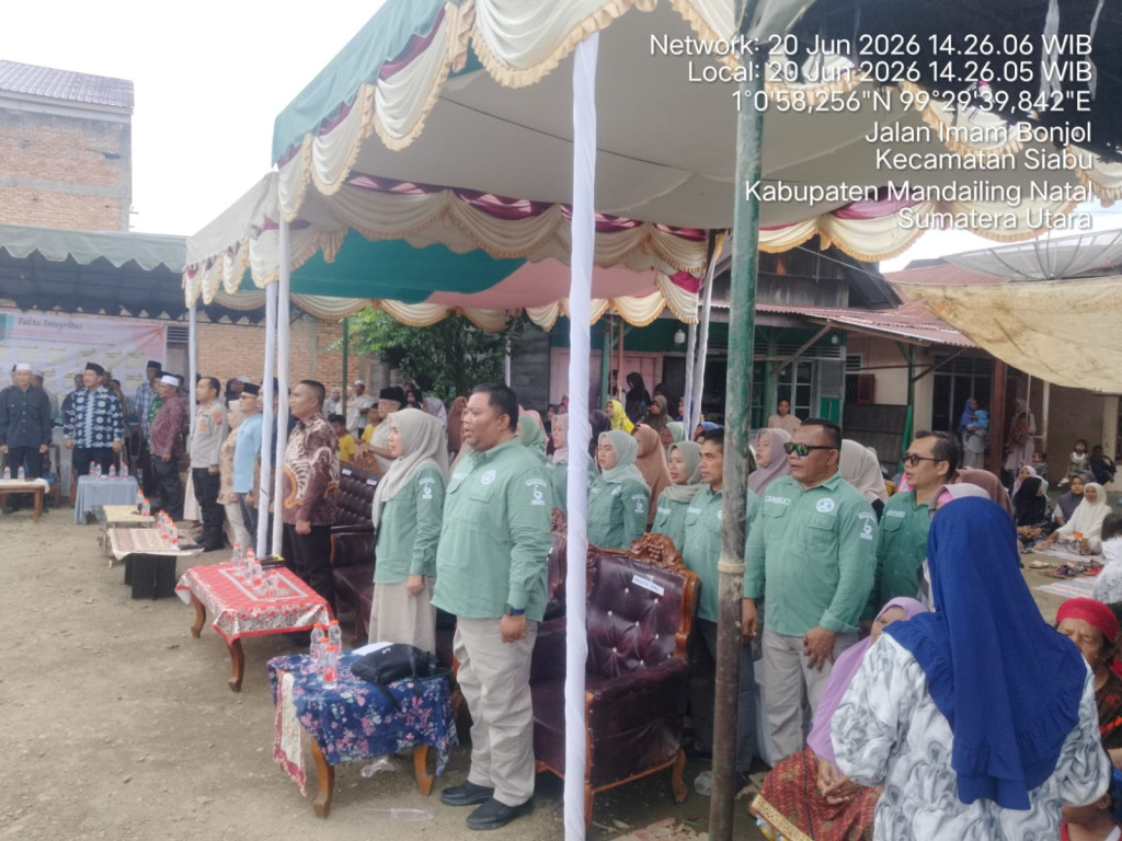 Pengurus Yayasan Siabu Center Bersinar Periode 2025-2030 Resmi di Lantik Pemkab Madina, Yayasan Fokus Pemberantasan Narkoba