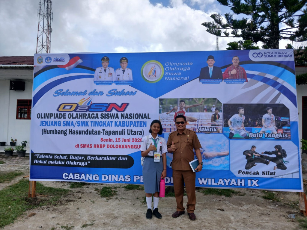 Peraih Juara 1 Renang O2SN Wilayah IX, Siap ke Tingkat Provinsi Siswi SMA N 1 Siborongborong