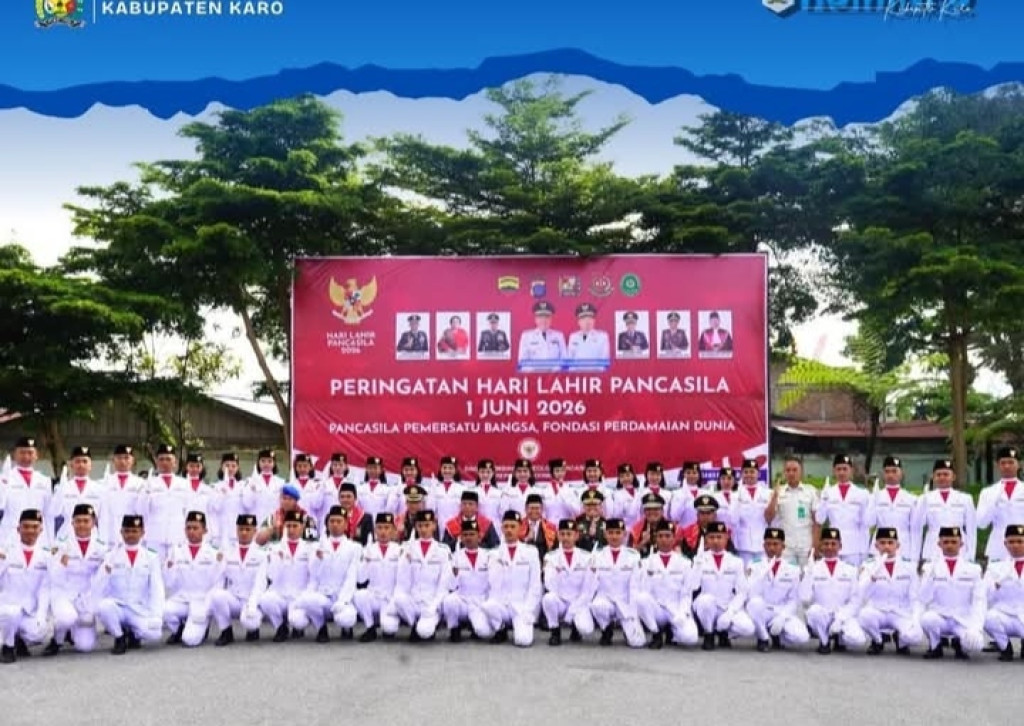 Peringati Upacara Hari Kelahiran Pancasila." Pancasila Sebagai Bintang Penuntun Pemersatu Bangsa Yang Menyatukan Keberagaman