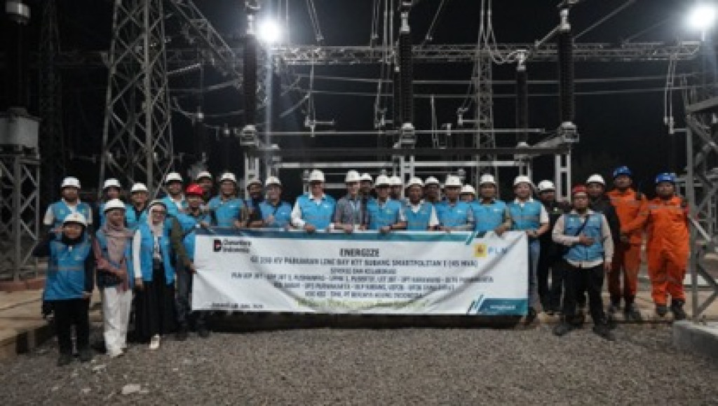 PLN Resmi Energize GI 150 kV Pabuaran, Dorong Pertumbuhan Industri di Subang