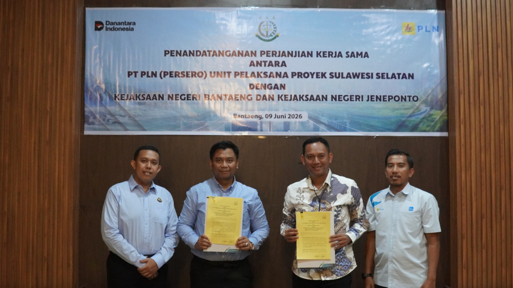 PLN UIP Sulawesi Gandeng Kejari Jeneponto Kawal Pembangunan SUTT 150 kV Punagaya–Bantaeng
