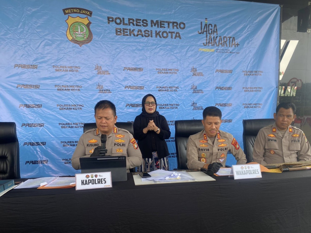 Polres Metro Bekasi Kota Ungkap Modus Penipuan Sarung Rp43 Juta, Begini Kronologinya