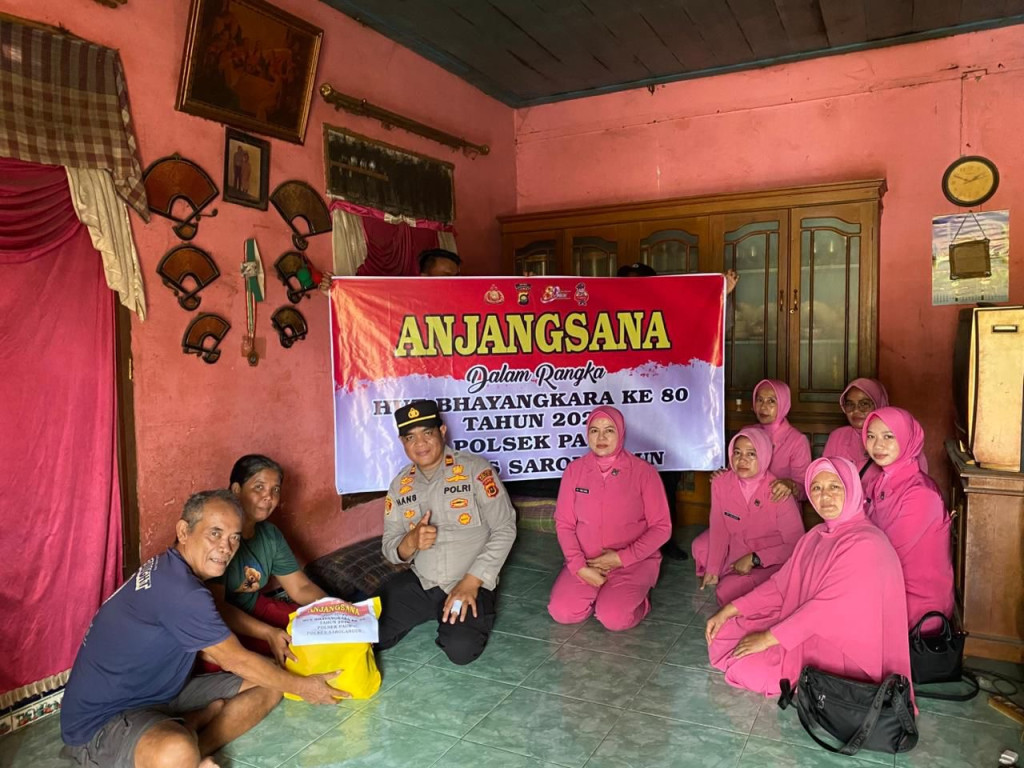 Polri Hadir di Tengah Masyarakat, Polsek Pauh Gelar Bakti Religi, Baksos, Olahraga Bersama, Bakti Kesehatan Gratis serta Anjangsana