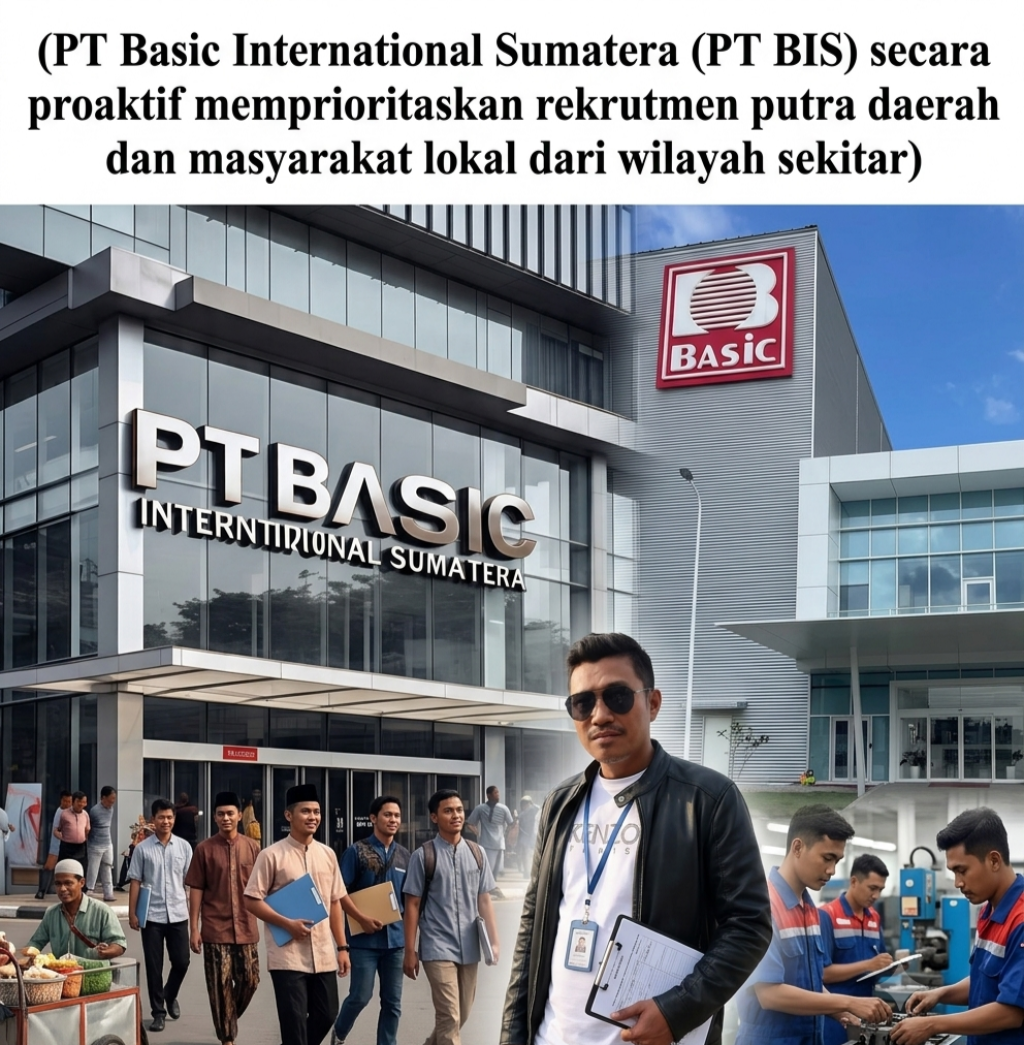PT Basic International Sumatera secara proaktif memprioritaskan rekrutmen putra daerah dan masyarakat lokal dari wilayah sekitar