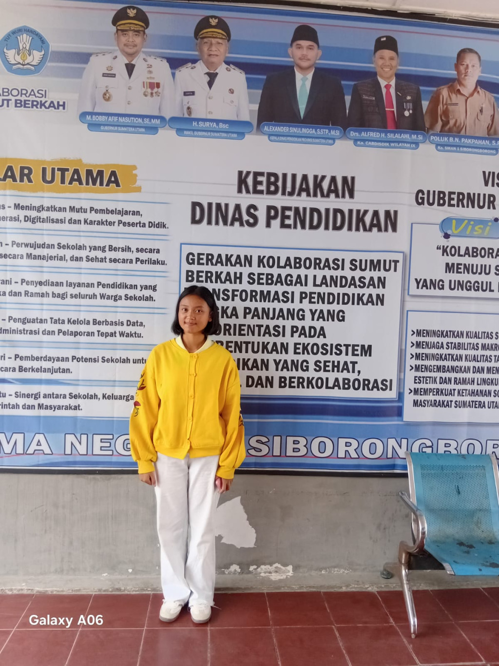 Rahel Hutasoit Siswa SMA Negeri 1 Siborongborong Utusan Lomba Renang Tingkat Provinsi