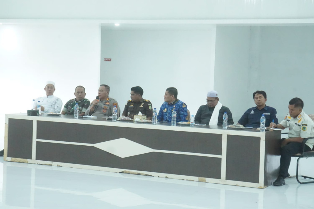 Rakor Penertiban Pekat di Kabupaten Palas