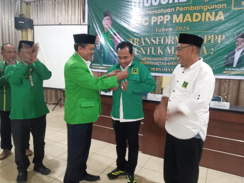 Salman Rais Resmi Bergabung di Partai Persatuan Pembangunan Madina
