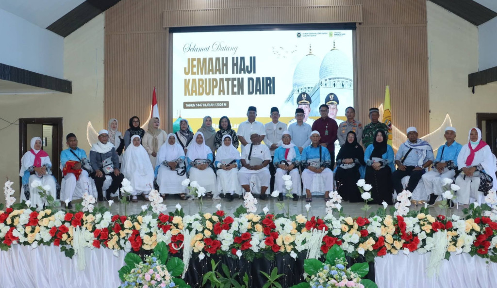 Sambut 17 Jemaah Haji, Ini Harapan Jajaran Pemkab Dairi