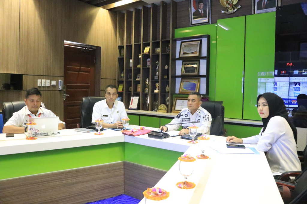 Sekda Binjai Ikuti Sosialisasi Permen Ekraf tentang Penyelenggaraan Ekonomi Kreatif di Daerah