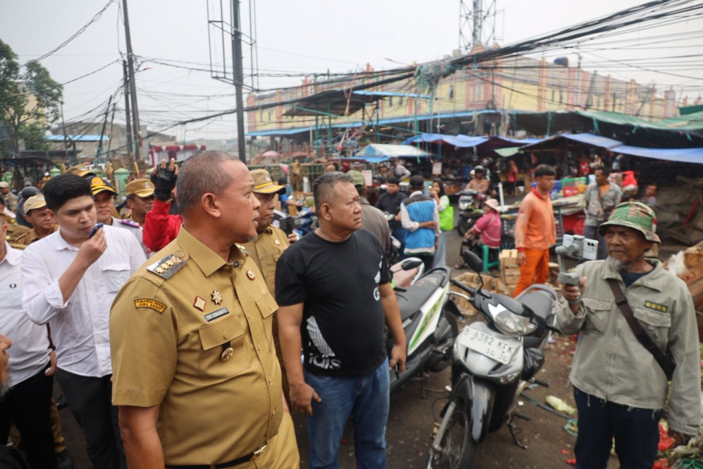 Setelah 26 Tahun, Wajah Jalan Juanda dan Pasar Baru Bekasi Dipoles