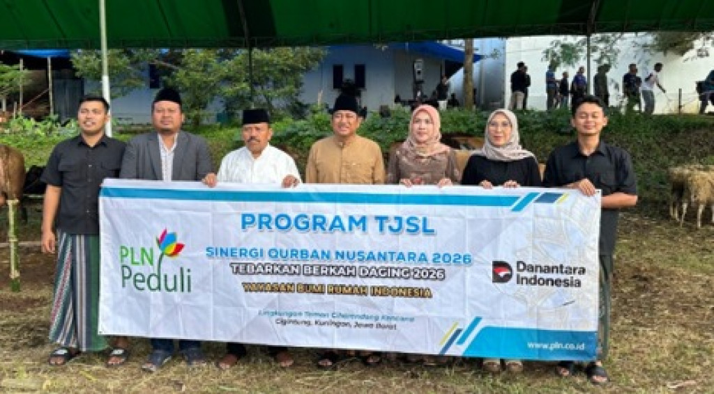 Sinergi PLN dan Yayasan Bumi Nusantara, Hadirkan Manfaat Qurban bagi Masyarakat Kuningan