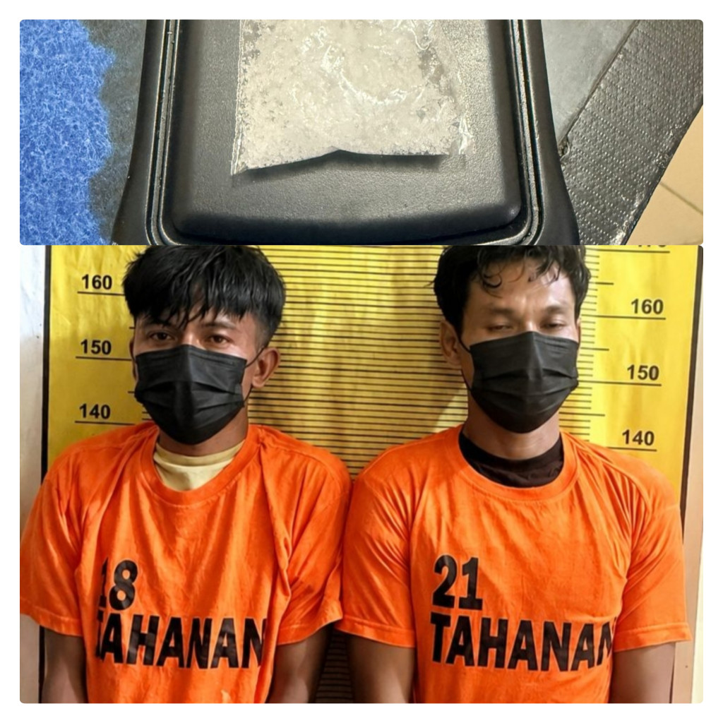 Tak Ada Ruang Bagi peredaran gelap Narkoba, Polres Binjai Amankan Dua Pelaku Penjual Sabu