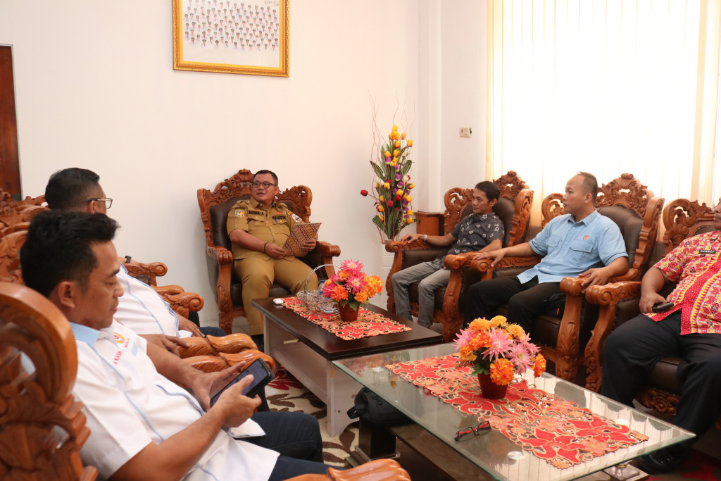 Temui Wali Kota Gunungsitoli, Ketum KONI Sumut Bahas Pembinaan Atlet hingga Agenda Porprovsu